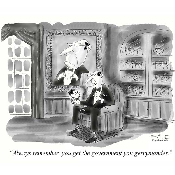 always remember you get the government you gerrymander