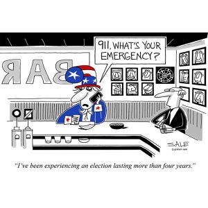 911 whats your emergency ive been experiencing an election lasting more than 4 years