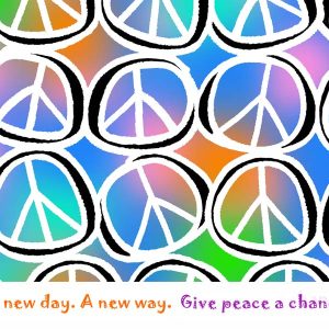 Peace Signs.