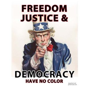 Uncle Sam No Color.