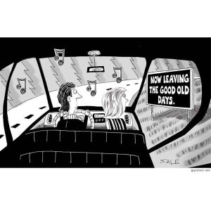 now leaving the good old days